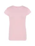 T-shirt donna girocollo manica corta slim fit in 100% cotone 150 g