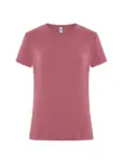 T-shirt donna girocollo manica corta slim fit in 100% cotone 150 g