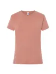 T-shirt donna girocollo manica corta slim fit in 100% cotone 150 g