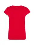 T-shirt donna girocollo manica corta slim fit in 100% cotone 150 g