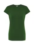 T-shirt donna girocollo manica corta slim fit in 100% cotone 150 g