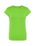 T-shirt donna girocollo manica corta slim fit in 100% cotone 150 g