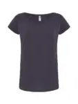 T-shirt donna scollo a v manica corta in 100% cotone 120 g – 2E7CLZKCB