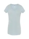 T-shirt donna scollo a v manica corta in 100% cotone 120 g – 2ED3IJQ06