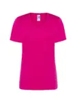 T-shirt donna scollo a v manica corta in 100% cotone 145 g