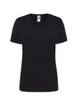 T-shirt donna scollo a v manica corta in 100% cotone 145 g