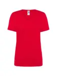 T-shirt donna scollo a v manica corta in 100% cotone 145 g