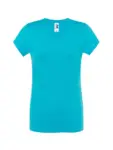 T-shirt donna scollo a v manica corta in 100% cotone 145 g