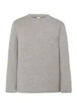 T-shirt manica lunga bambino girocollo in 100% cotone 155 g