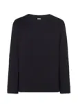 T-shirt manica lunga bambino girocollo in 100% cotone 155 g
