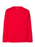 T-shirt manica lunga bambino girocollo in 100% cotone 155 g