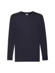 T-shirt manica lunga bambino girocollo in 100% cotone 165 g