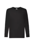 T-shirt manica lunga bambino girocollo in 100% cotone 165 g