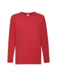 T-shirt manica lunga bambino girocollo in 100% cotone 165 g