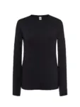 T-shirt manica lunga donna girocollo in 100% cotone 145 g