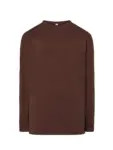 T-shirt manica lunga uomo girocollo in 100% cotone 155 g
