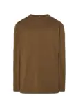 T-shirt manica lunga uomo girocollo in 100% cotone 155 g