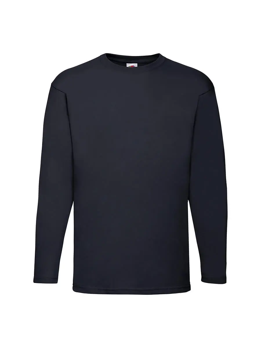 T-shirt manica lunga uomo girocollo in 100% cotone 165 g – 2E7W5DN8I Blu navy T-shirt manica lunga uomo girocollo in 100% cotone 165 g – 2E7W5DN8I Blu navy