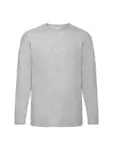 T-shirt manica lunga uomo girocollo in 100% cotone 165 g – 2E7W5DN8I