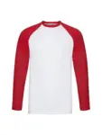 T-shirt manica lunga uomo girocollo in 100% cotone 165 g