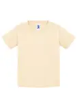 T-shirt neonato girocollo manica corta in 100% cotone 155 g