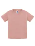 T-shirt neonato girocollo manica corta in 100% cotone 155 g