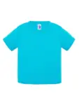 T-shirt neonato girocollo manica corta in 100% cotone 155 g