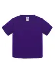 T-shirt neonato girocollo manica corta in 100% cotone 155 g