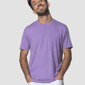 T-shirt uomo girocollo manica corta 155 g