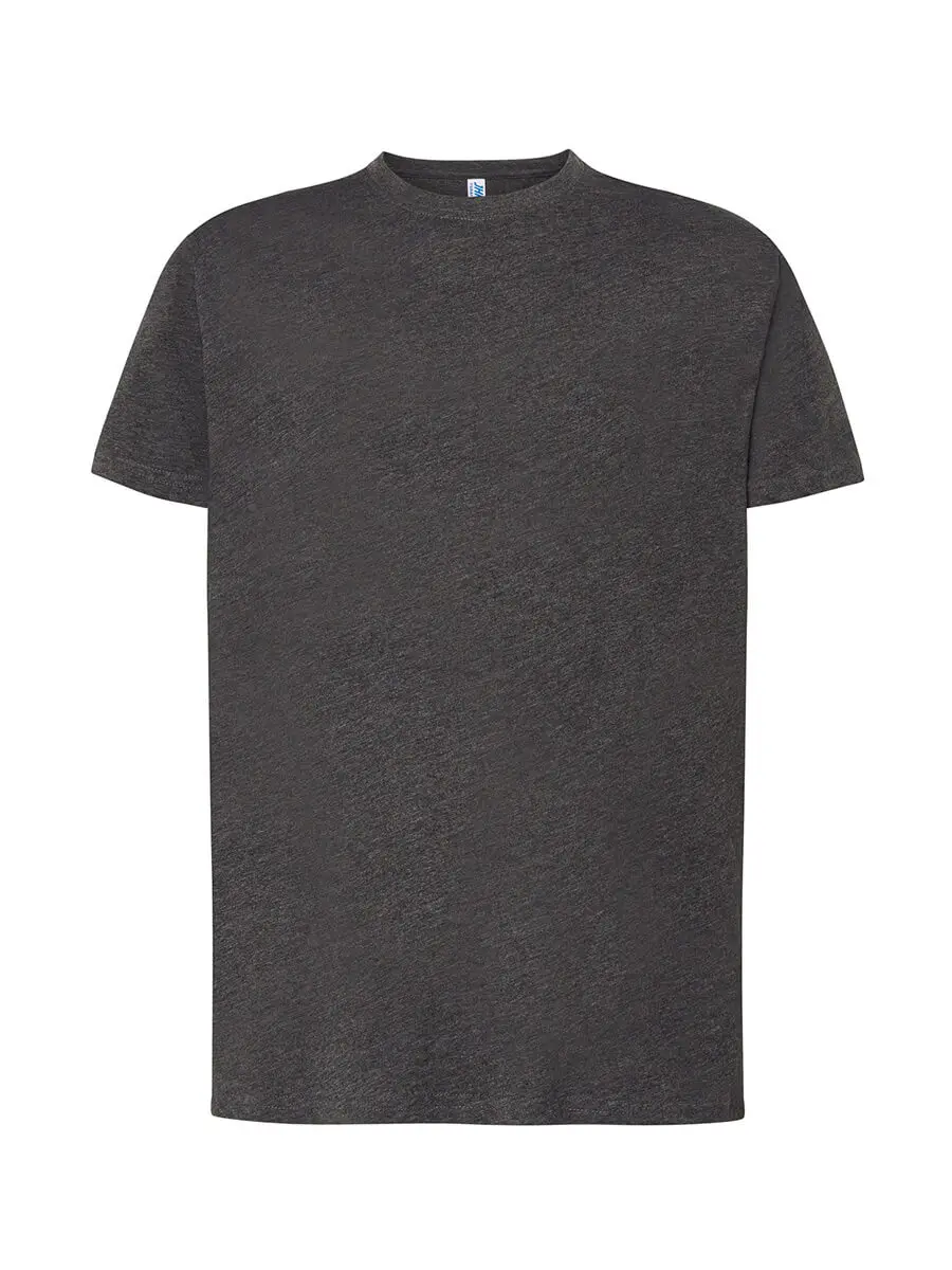 T-shirt uomo girocollo manica corta 155 g Antracite T-shirt uomo girocollo manica corta 155 g Antracite