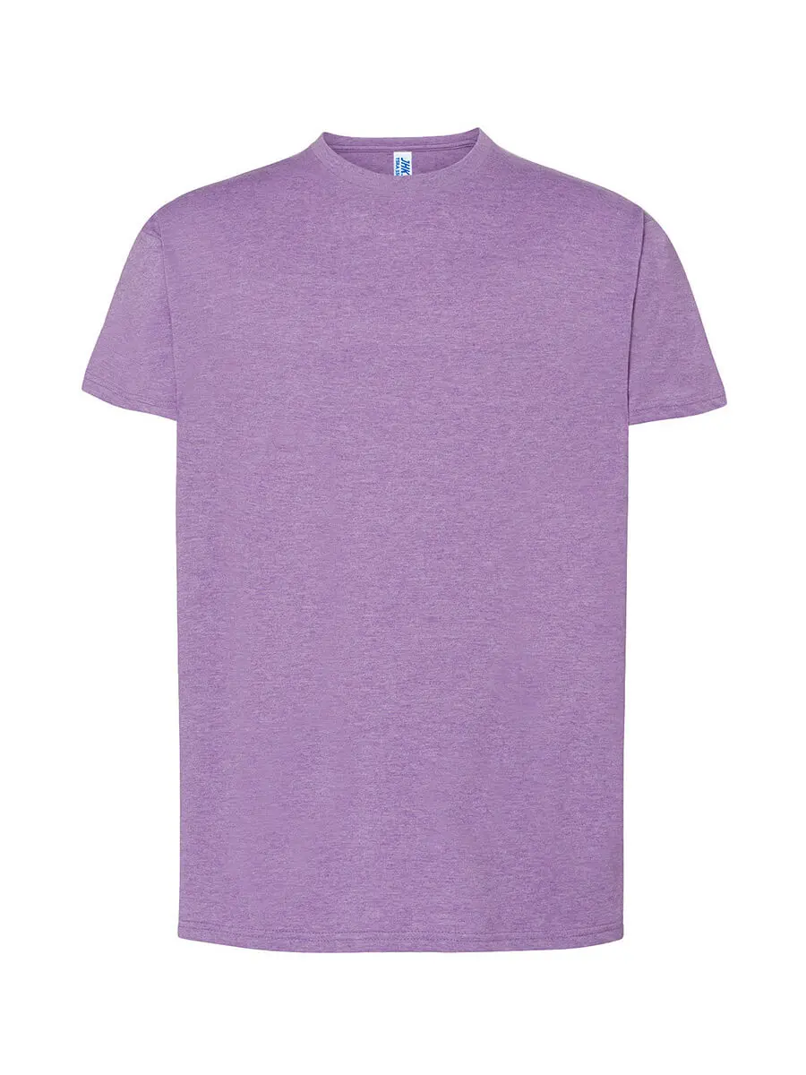 T-shirt uomo girocollo manica corta 155 g Lavander heather T-shirt uomo girocollo manica corta 155 g Lavander heather