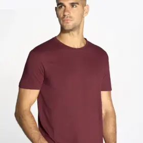 T-shirt uomo girocollo manica corta in 100% cotone 145 g – 2E9BLOEQW