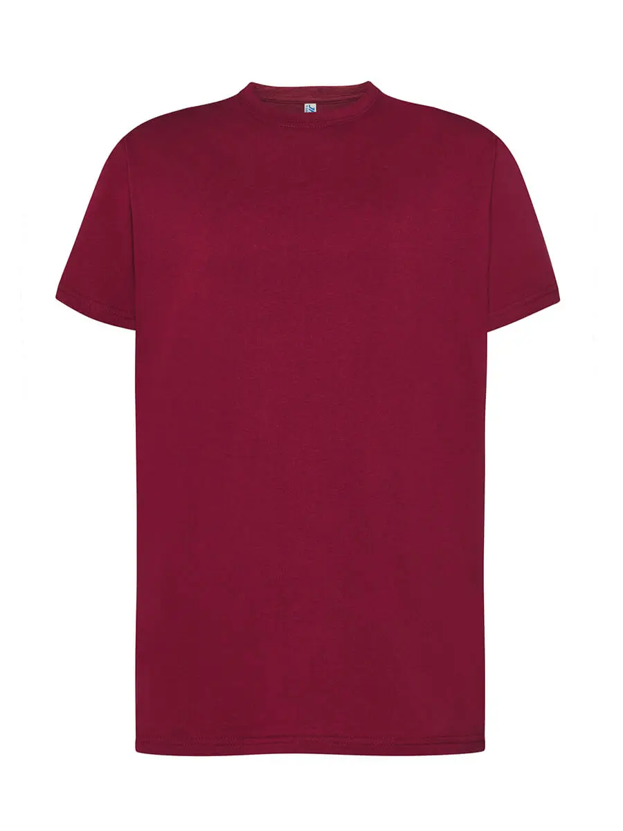 T-shirt uomo girocollo manica corta in 100% cotone 145 g – 2E9BLOEQW Bordeaux T-shirt uomo girocollo manica corta in 100% cotone 145 g – 2E9BLOEQW Bordeaux