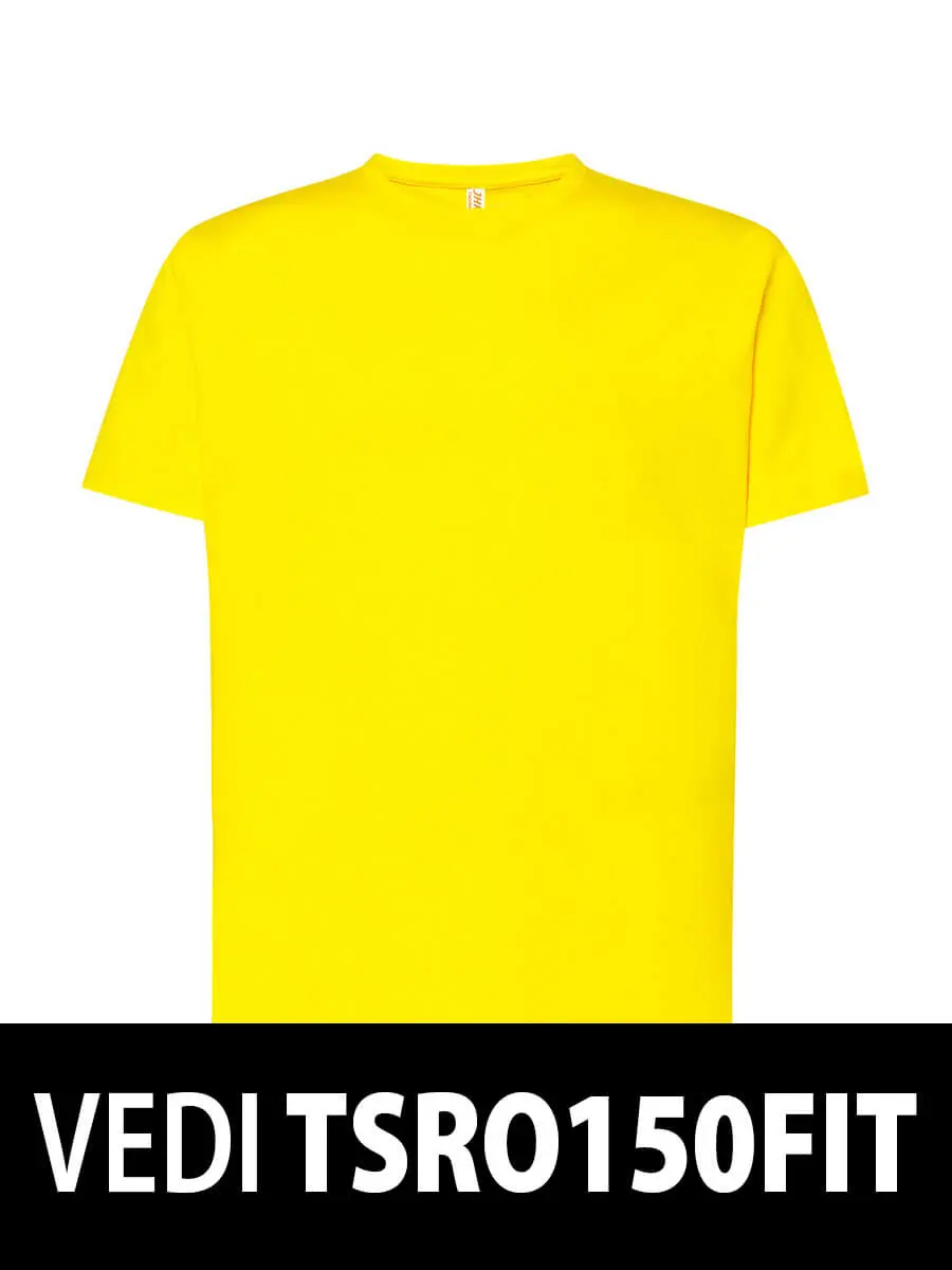 T-shirt uomo girocollo manica corta in 100% cotone 145 g – 2E9BLOEQW Giallo oro T-shirt uomo girocollo manica corta in 100% cotone 145 g – 2E9BLOEQW Giallo oro