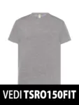 T-shirt uomo girocollo manica corta in 100% cotone 145 g – 2E9BLOEQW