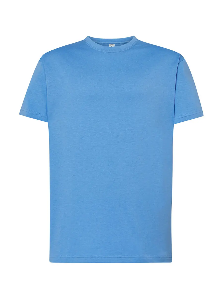 T-shirt uomo girocollo manica corta in 100% cotone 150 g – 2E5JRR18X Azzurro cielo T-shirt uomo girocollo manica corta in 100% cotone 150 g – 2E5JRR18X Azzurro cielo