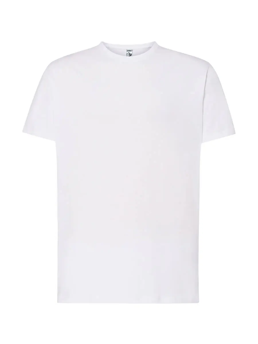 T-shirt uomo girocollo manica corta in 100% cotone 150 g – 2E5JRR18X Bianco T-shirt uomo girocollo manica corta in 100% cotone 150 g – 2E5JRR18X Bianco
