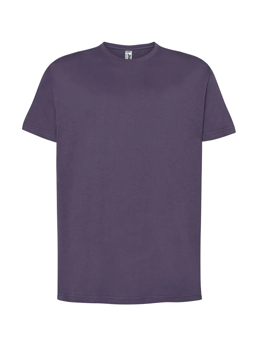 T-shirt uomo girocollo manica corta in 100% cotone 150 g – 2E5JRR18X Blu denim T-shirt uomo girocollo manica corta in 100% cotone 150 g – 2E5JRR18X Blu denim