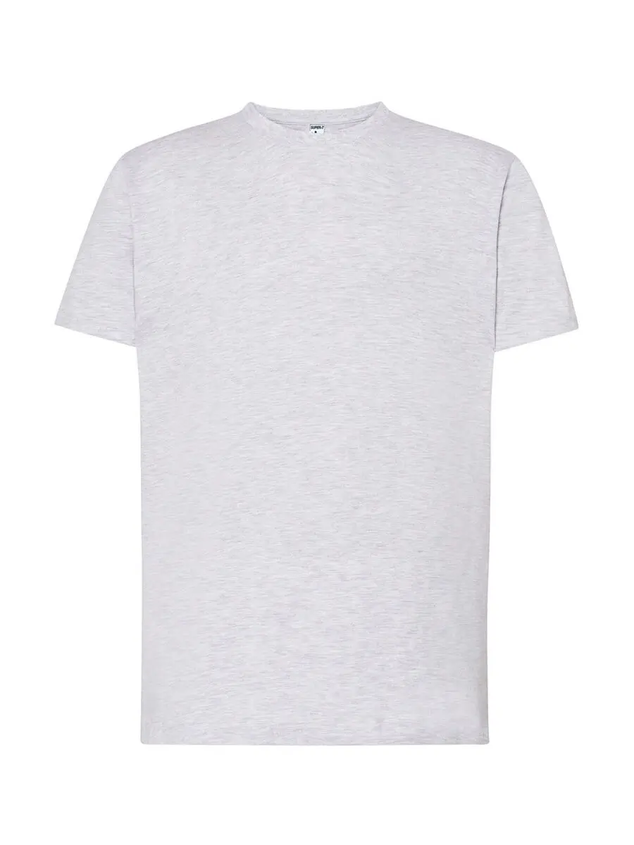 T-shirt uomo girocollo manica corta in 100% cotone 150 g – 2E5JRR18X Grigio cenere T-shirt uomo girocollo manica corta in 100% cotone 150 g – 2E5JRR18X Grigio cenere