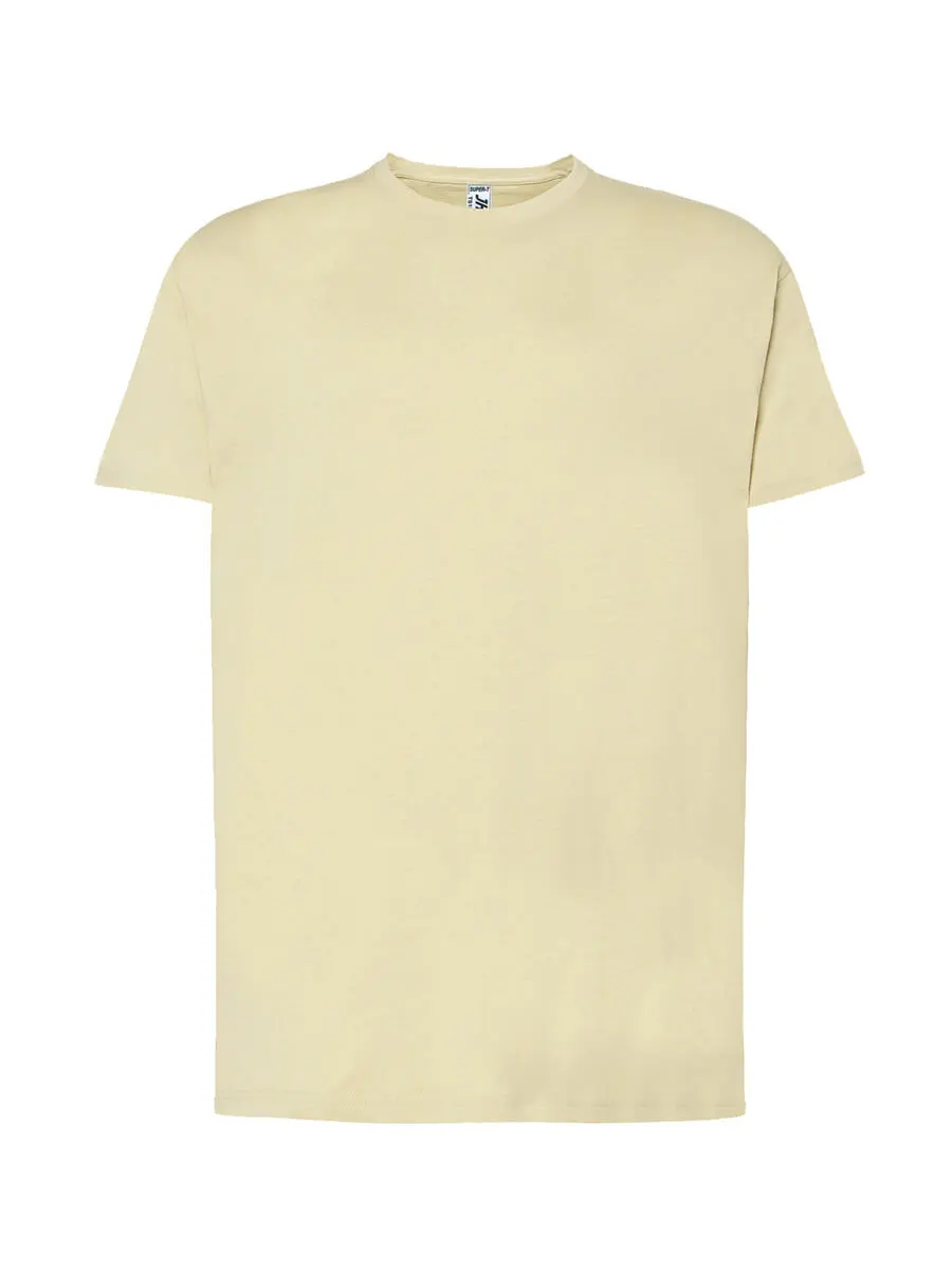 T-shirt uomo girocollo manica corta in 100% cotone 150 g – 2E5JRR18X Panna T-shirt uomo girocollo manica corta in 100% cotone 150 g – 2E5JRR18X Panna