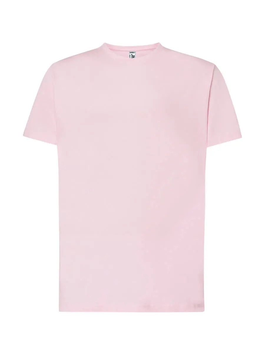 T-shirt uomo girocollo manica corta in 100% cotone 150 g – 2E5JRR18X Rosa T-shirt uomo girocollo manica corta in 100% cotone 150 g – 2E5JRR18X Rosa