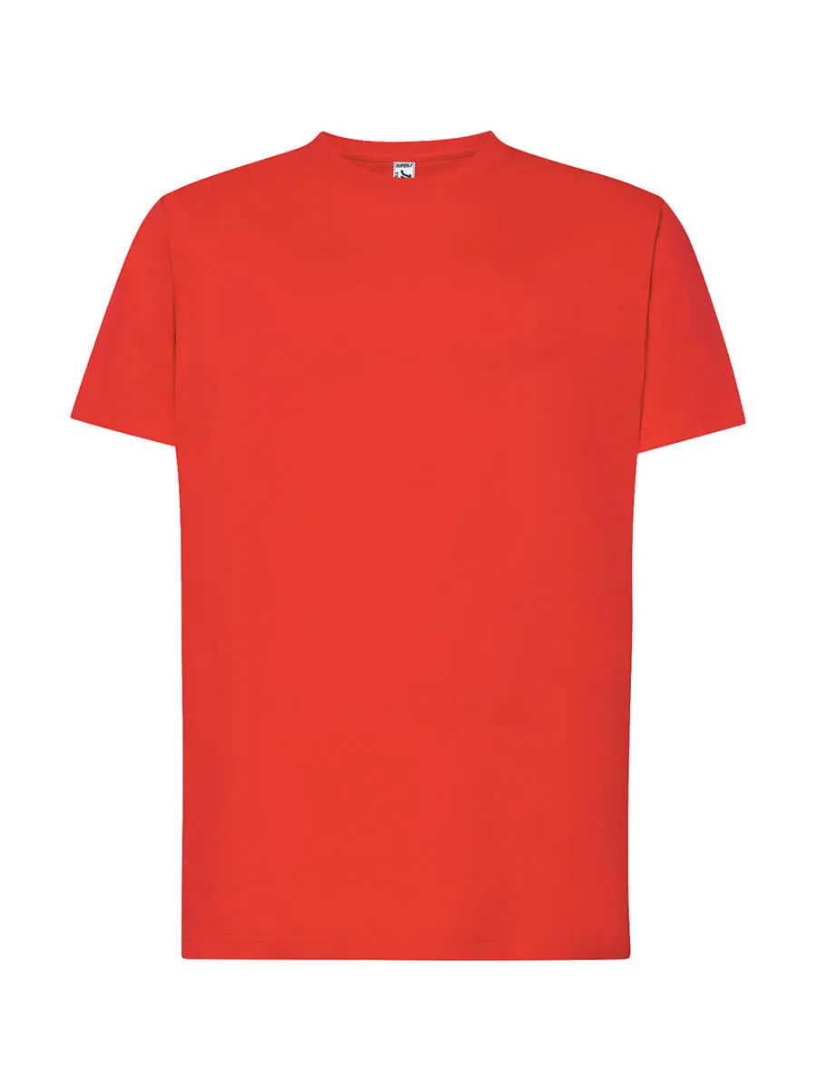 T-shirt uomo girocollo manica corta in 100% cotone 150 g – 2E5JRR18X Rosso T-shirt uomo girocollo manica corta in 100% cotone 150 g – 2E5JRR18X Rosso