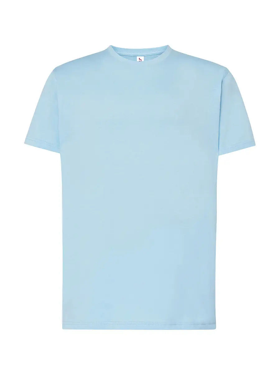 T-shirt uomo girocollo manica corta in 100% cotone 150 g – 2EBTEFEWR Azzurro cielo – Sky Blue T-shirt uomo girocollo manica corta in 100% cotone 150 g – 2EBTEFEWR Azzurro cielo – Sky Blue