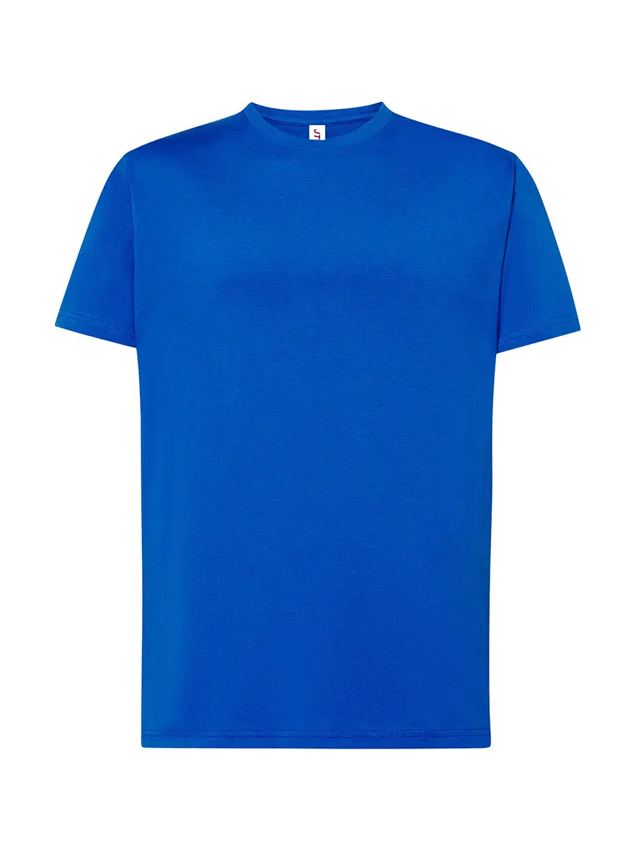 T-shirt uomo girocollo manica corta in 100% cotone 150 g – 2EBTEFEWR Blu royal T-shirt uomo girocollo manica corta in 100% cotone 150 g – 2EBTEFEWR Blu royal