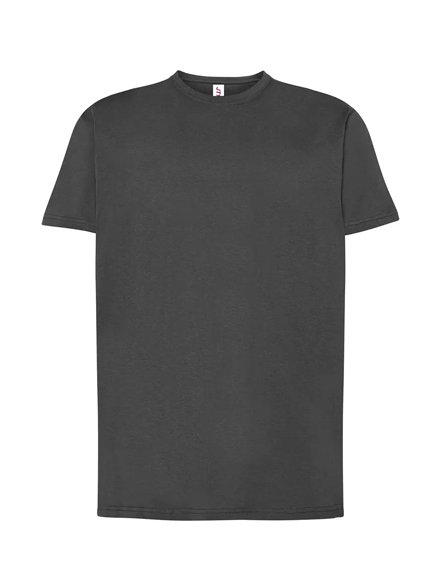 T-shirt uomo girocollo manica corta in 100% cotone 150 g – 2EBTEFEWR Grafite T-shirt uomo girocollo manica corta in 100% cotone 150 g – 2EBTEFEWR Grafite