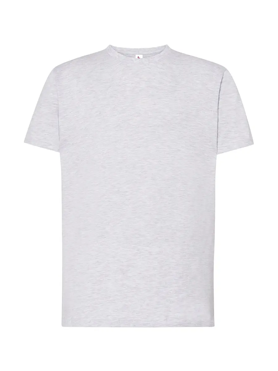 T-shirt uomo girocollo manica corta in 100% cotone 150 g – 2EBTEFEWR Grigio cenere T-shirt uomo girocollo manica corta in 100% cotone 150 g – 2EBTEFEWR Grigio cenere