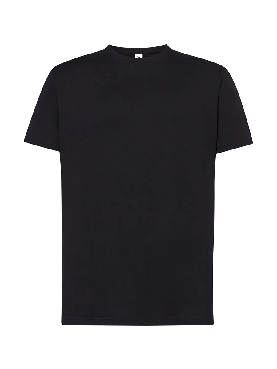T-shirt uomo girocollo manica corta in 100% cotone 150 g – 2EBTEFEWR Nero T-shirt uomo girocollo manica corta in 100% cotone 150 g – 2EBTEFEWR Nero