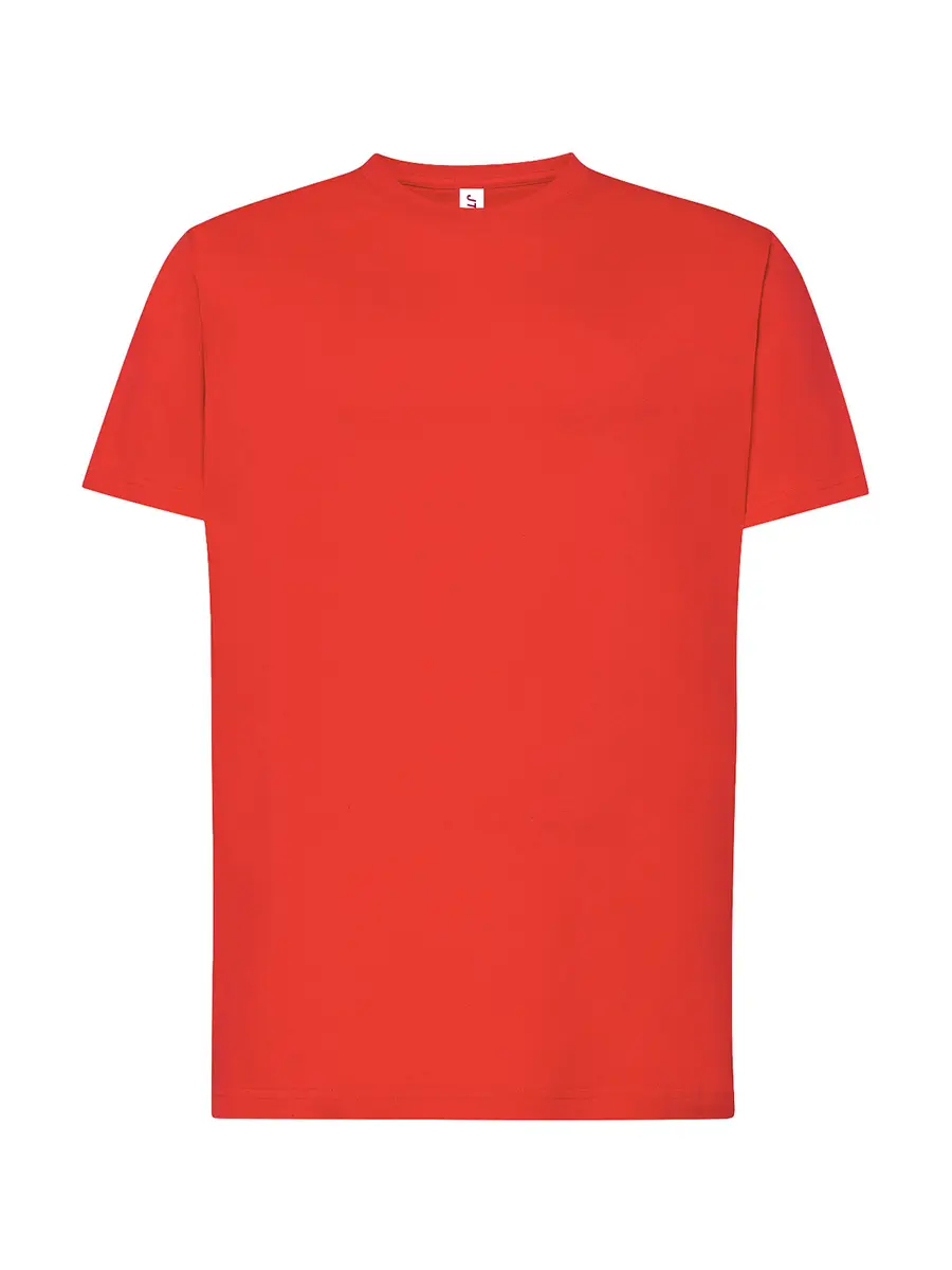 T-shirt uomo girocollo manica corta in 100% cotone 150 g – 2EBTEFEWR Rosso T-shirt uomo girocollo manica corta in 100% cotone 150 g – 2EBTEFEWR Rosso