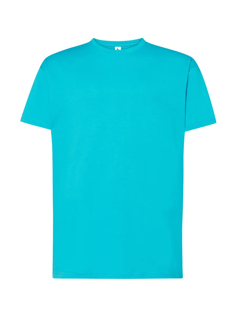 T-shirt uomo girocollo manica corta in 100% cotone 150 g – 2EBTEFEWR Turchese T-shirt uomo girocollo manica corta in 100% cotone 150 g – 2EBTEFEWR Turchese