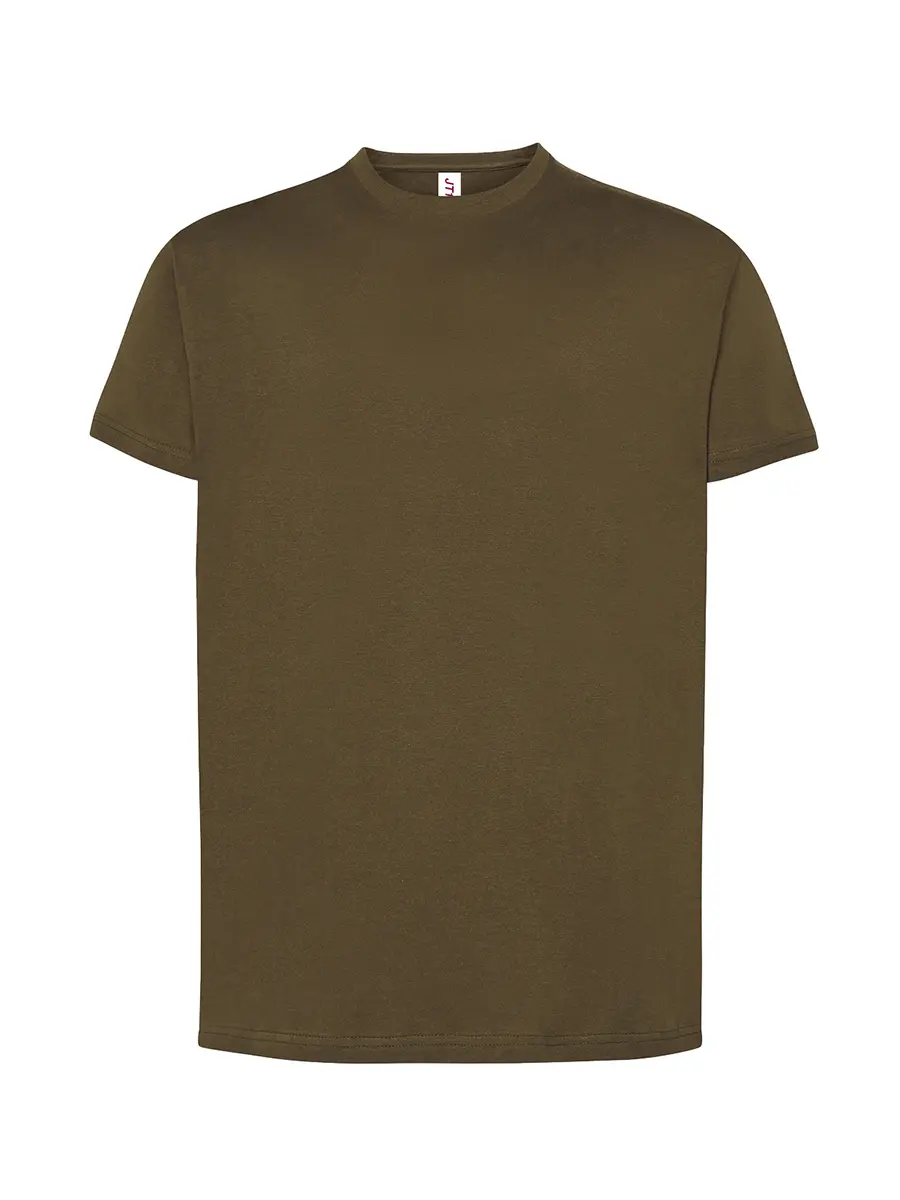 T-shirt uomo girocollo manica corta in 100% cotone 150 g – 2EBTEFEWR Verde foresta T-shirt uomo girocollo manica corta in 100% cotone 150 g – 2EBTEFEWR Verde foresta